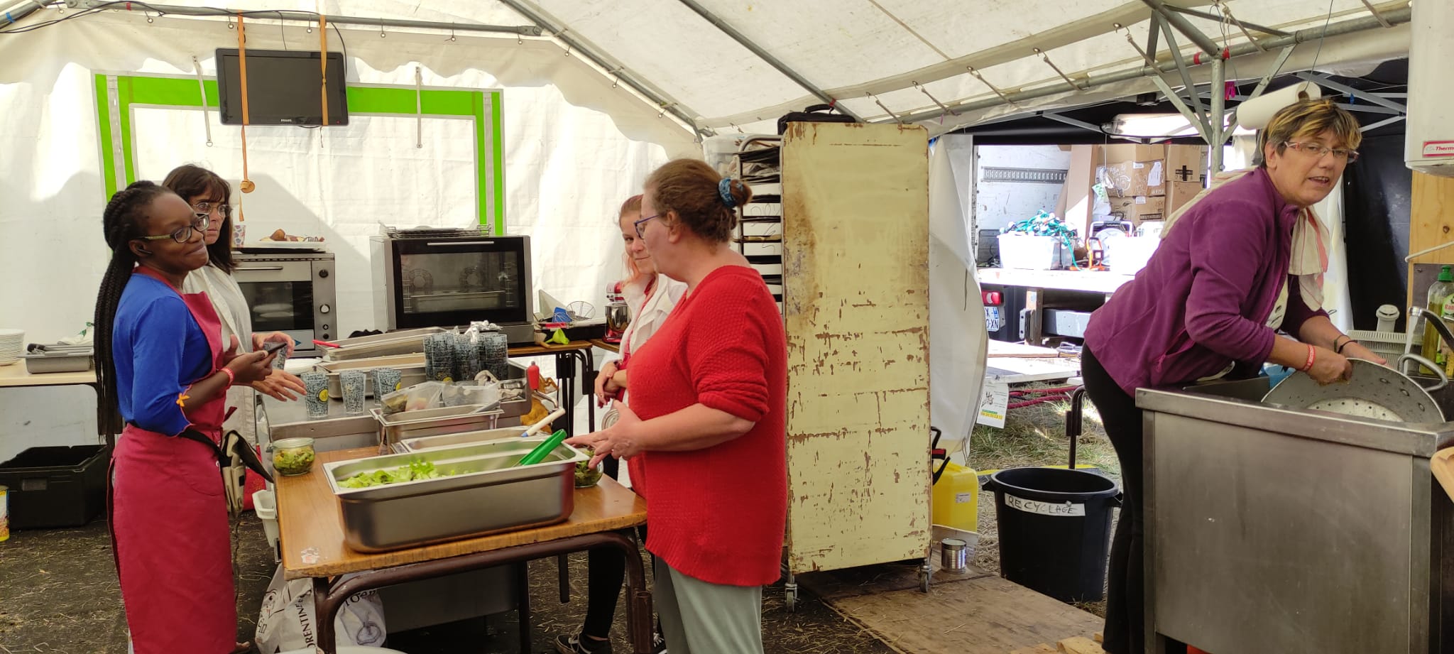 Le bar de la guinguette